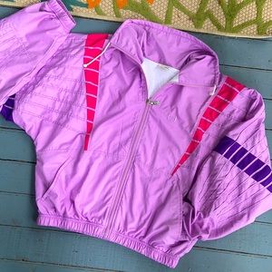 Vintage 80s Sergio Tacchini Jacket Purple Pink 8